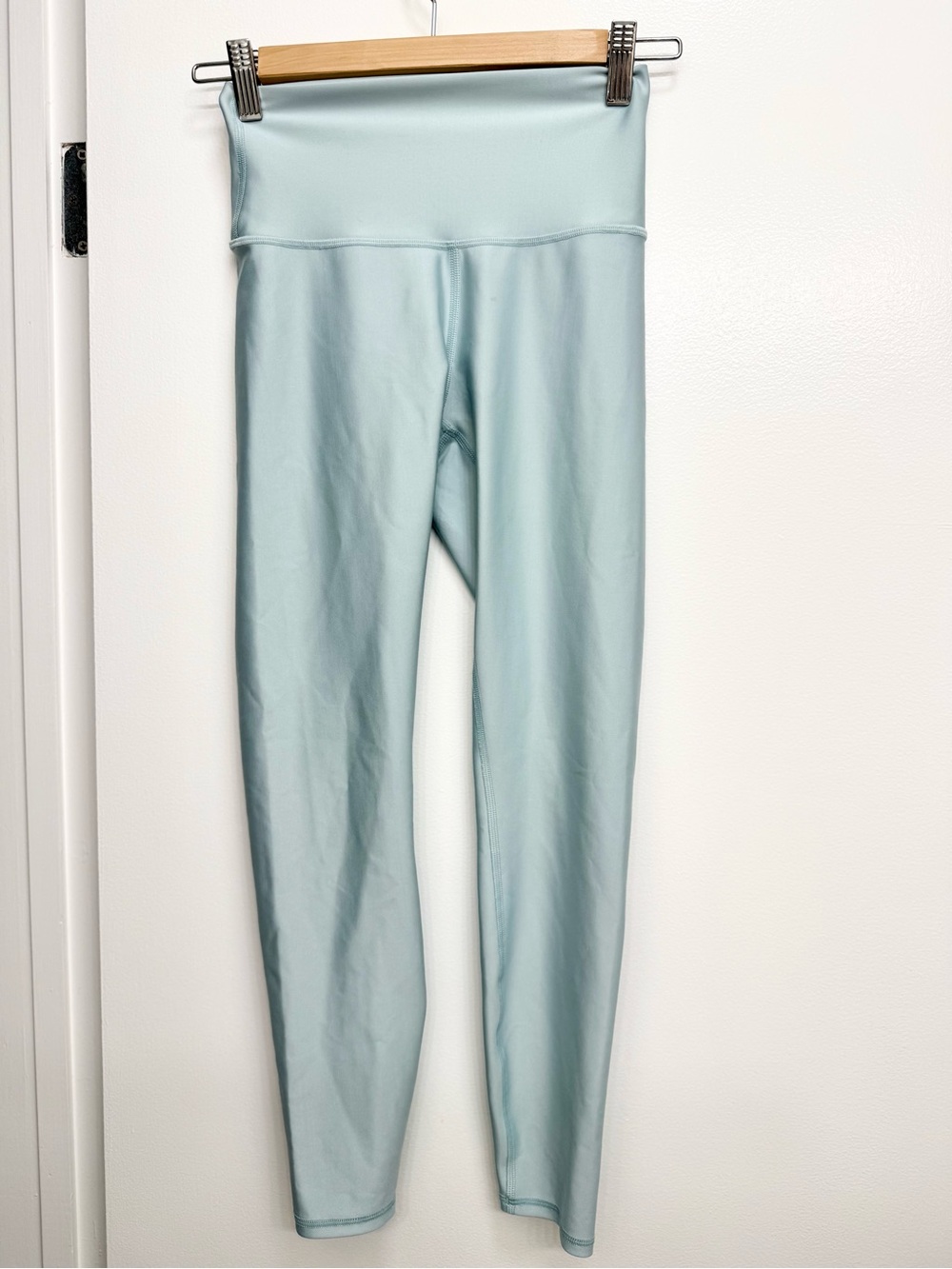 ALO Yoga 7/8 High-Waist Light Blue Airlift Leggings XS - Picture 5 of 5